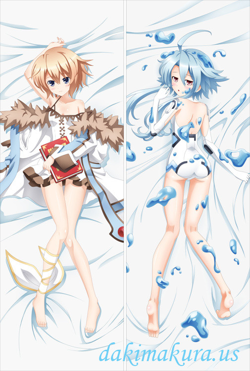 Hyperdimension Neptunia - Blanc + White Heart Full body waifu japanese anime pillowcases